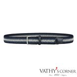 Athison rugalmas öv halszálkába fonva