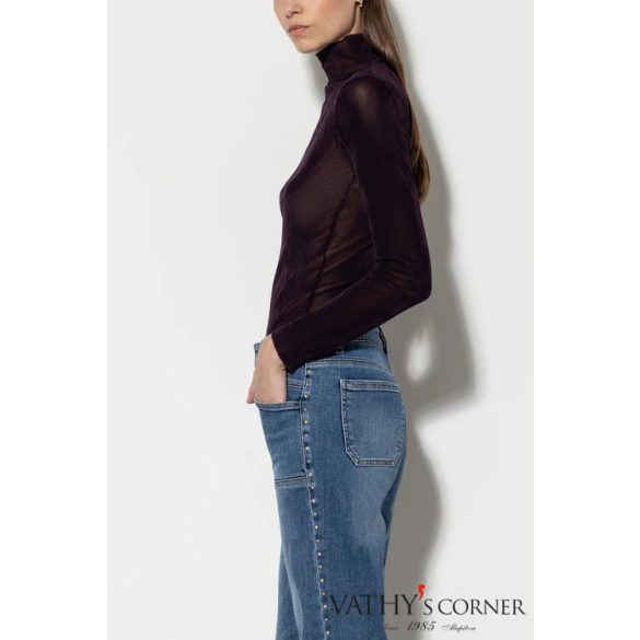 Luisa Cerano bársony kinézetű felső 308196/3694 0880 