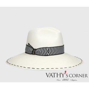 Borsalino Női Panama kalap halszálkás kalappánttal 23 3075 7141 