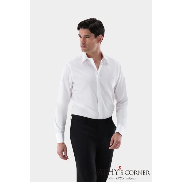 vanLaack Slim Fit dupla mandzsettás ing 132241 000 