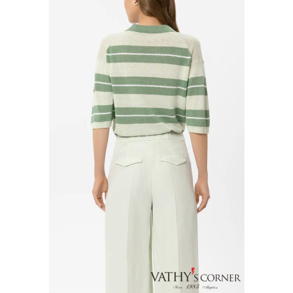 Luisa Cerano len kötött póló 138801/5345 3433 