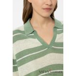 Luisa Cerano len kötött póló 138801/5345 3433 