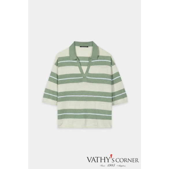 Luisa Cerano len kötött póló 138801/5345 3433 