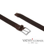 Athison rugalmas fonott öv 15AP1 500  sötétbarna