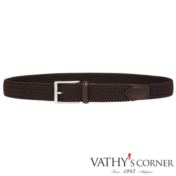 Athison rugalmas fonott öv 15AP1 500  sötétbarna