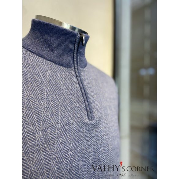 Dalmine állógalléros  zippes pulóver 924028 010