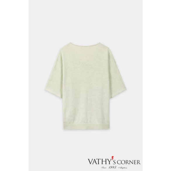 Luisa Cerano len pulóver V-nyakkal 138794/5345 316 