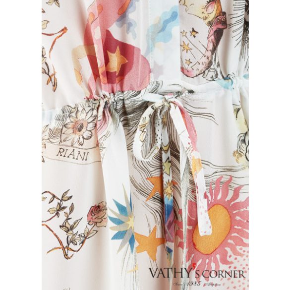 Riani maxi ruha álomszerű mintával 636300-4543 143